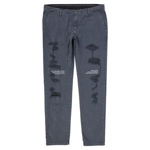 Off-White Cotton Denim Jeans